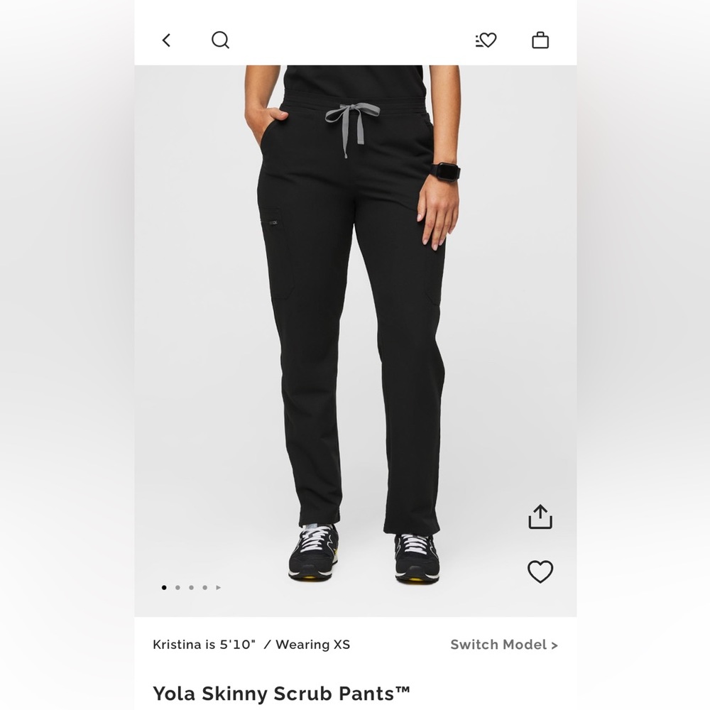 Figs Yola Skinny Scrub Pants